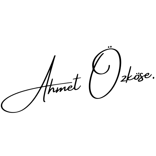 Ahmet Özköse imzası